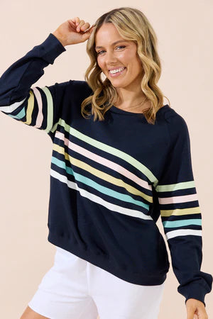 Forever Oversized Sweater - French Navy